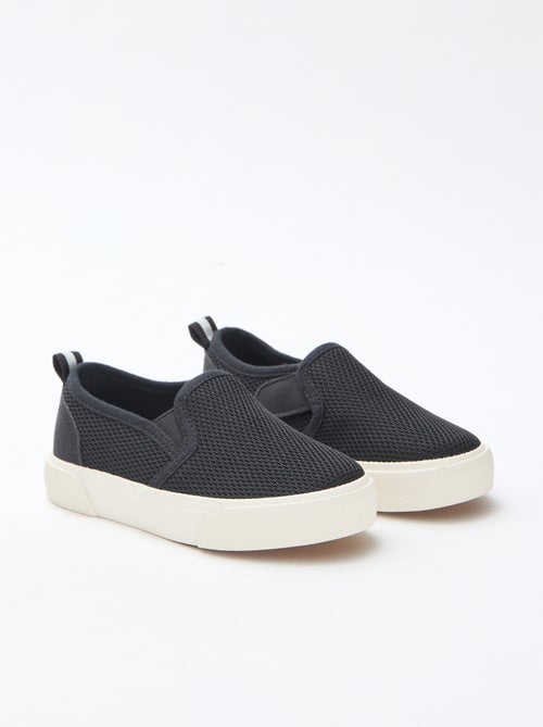 Basket slip-on en mesh uni - Kiabi