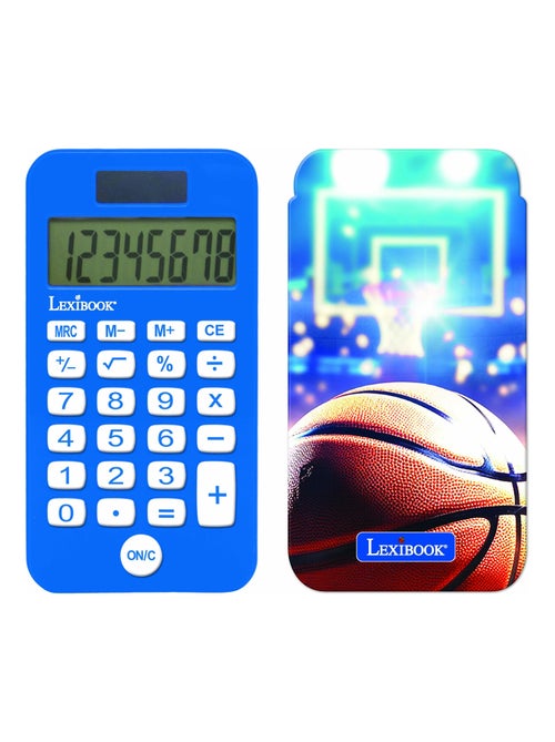 Basketball 8-digit rekenmachine met bescherming hoes - Kiabi Basketball 8-digit rekenmachine met bescherming hoes - Kiabi