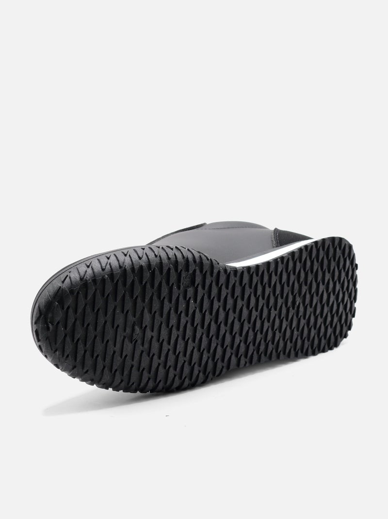 Baskets a lacets Noir - Kiabi
