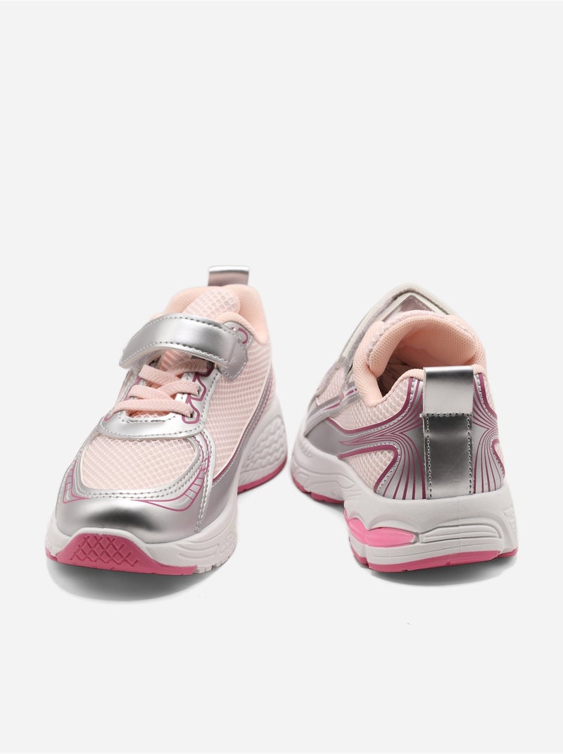 Baskets a lacets Rose - Kiabi