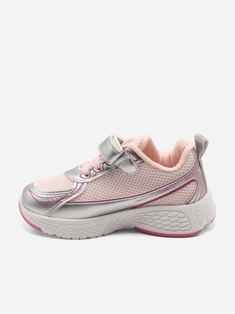 Baskets a lacets Rose - Kiabi