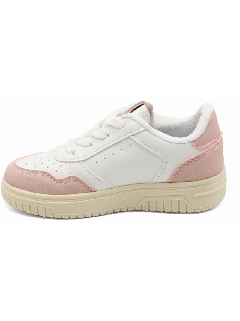 Baskets a lacets Rose - Kiabi