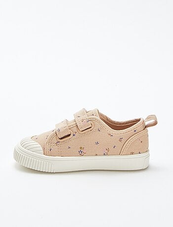 Baskets à scratchs en tissu