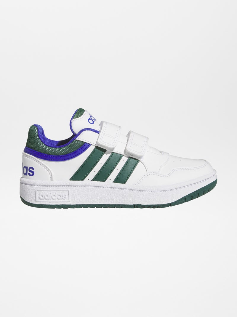 Baskets 'adidas' hoops basses BLANC - Kiabi