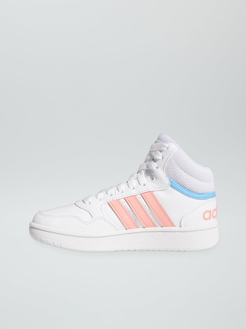 Baskets 'adidas' 'Hoops mid' Blanc - Kiabi