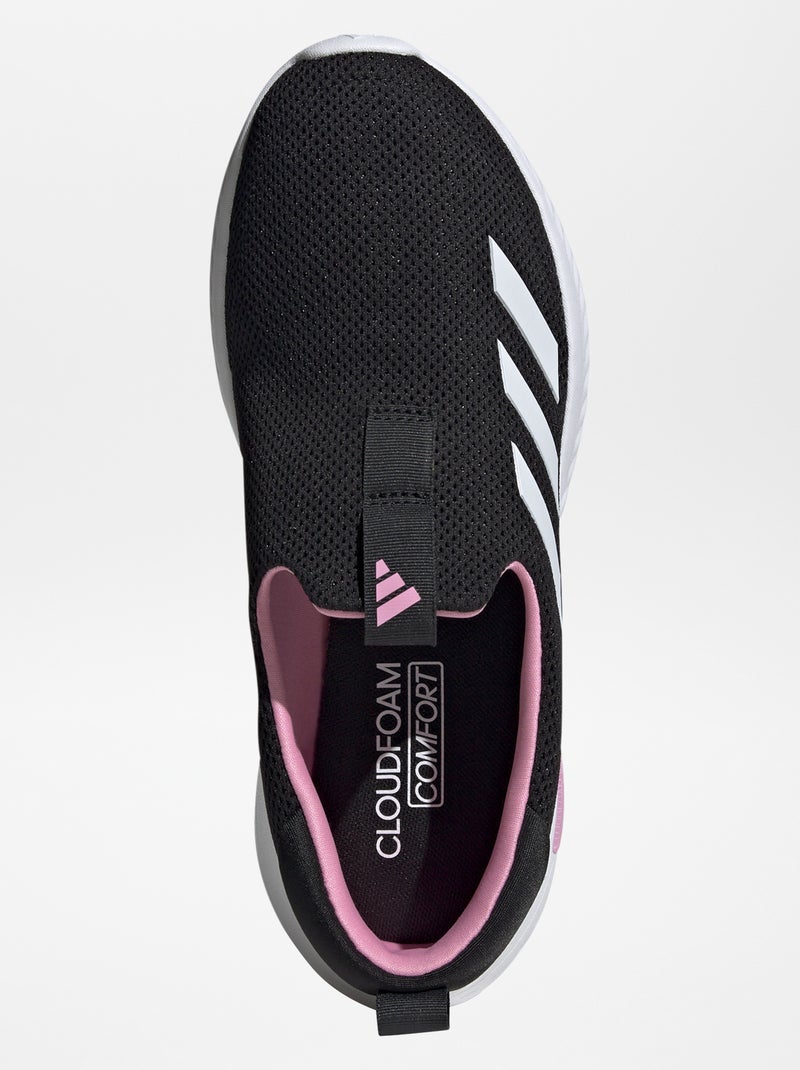 Baskets 'adidas' slip on cloudfoam Noir - Kiabi