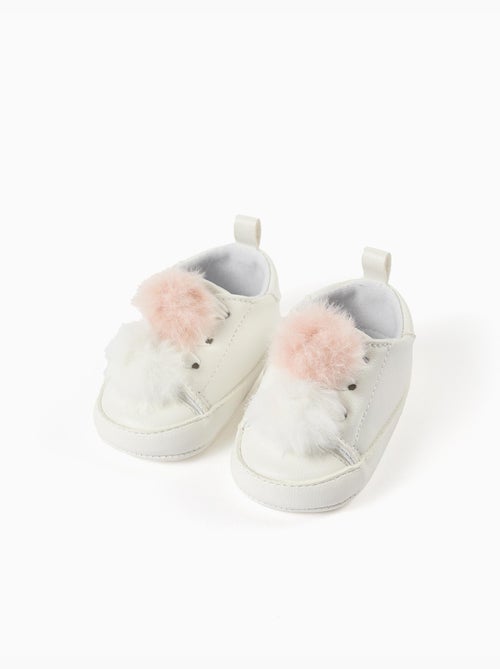 Baskets avec Pompons - Kiabi