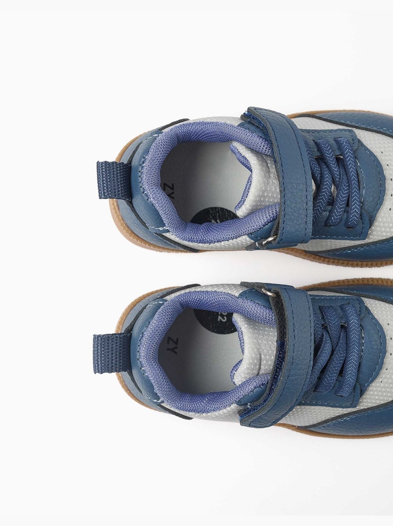 Baskets Barefoot avec semelle antidérapante Bleu Bleu - Kiabi