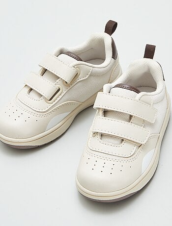 Baskets basses à scratchs