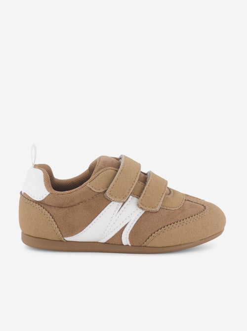 Baskets basses bicolores - Kiabi