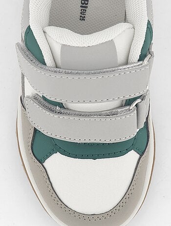 Baskets basses en simili