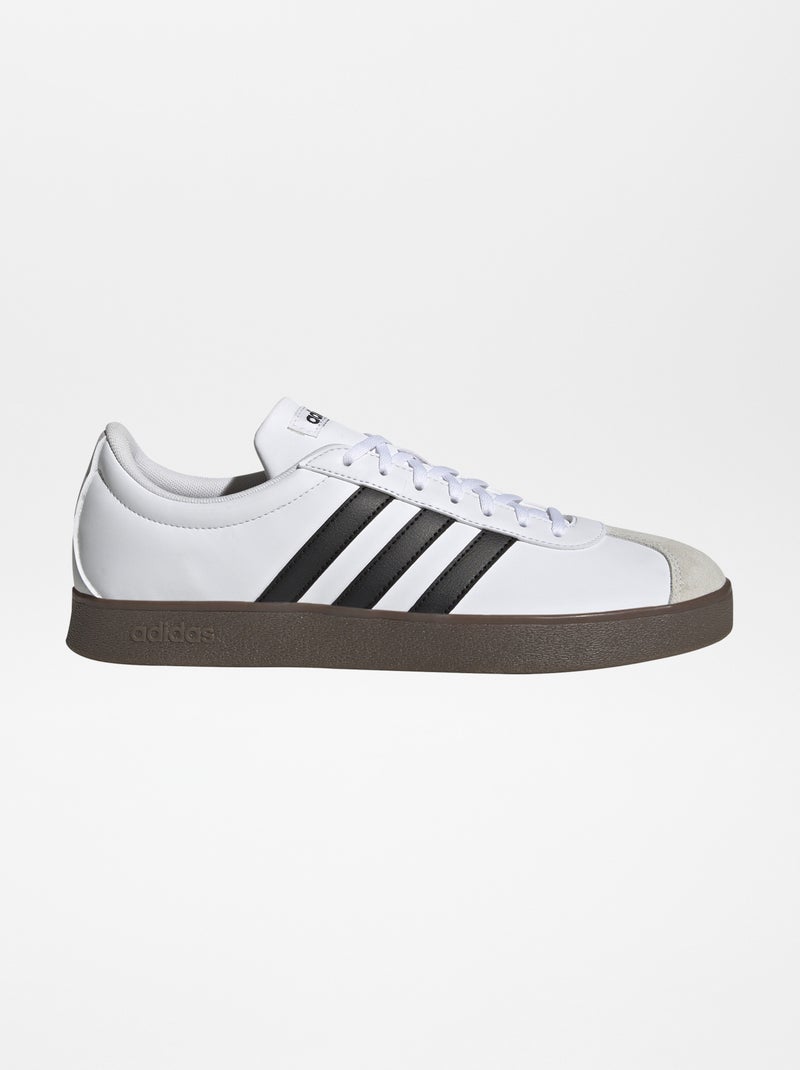 Baskets basses en suédine 'adidas' Blanc - Kiabi
