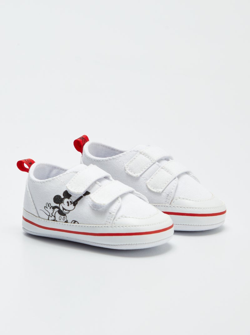 Baskets basses en toile 'Stitch' 'Disney' Blanc - Kiabi