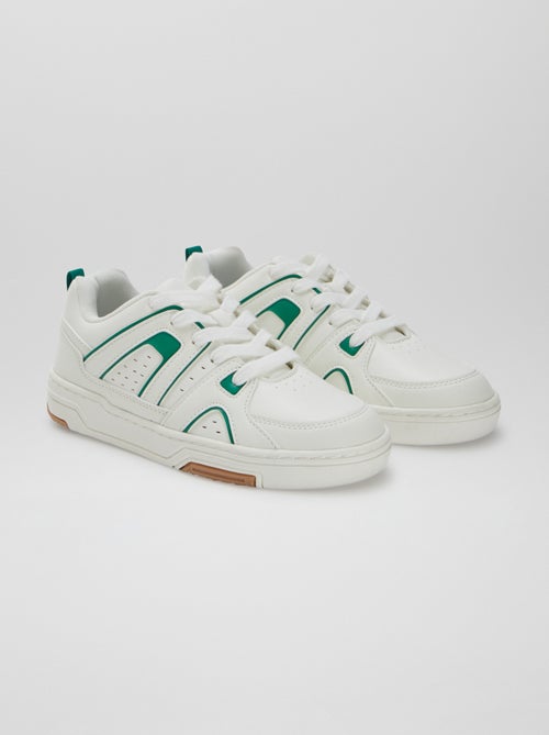 Baskets basses esprit sportif - Kiabi
