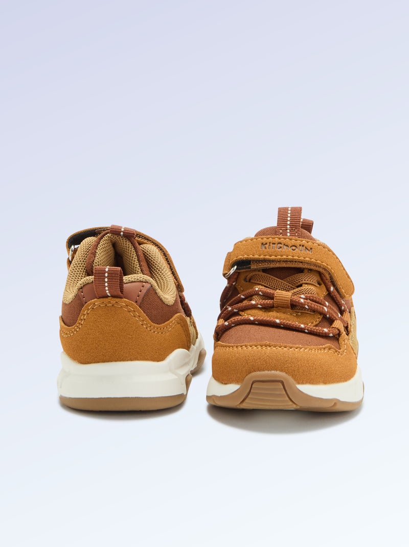 Baskets basses 'Kitchoun' Marron - Kiabi