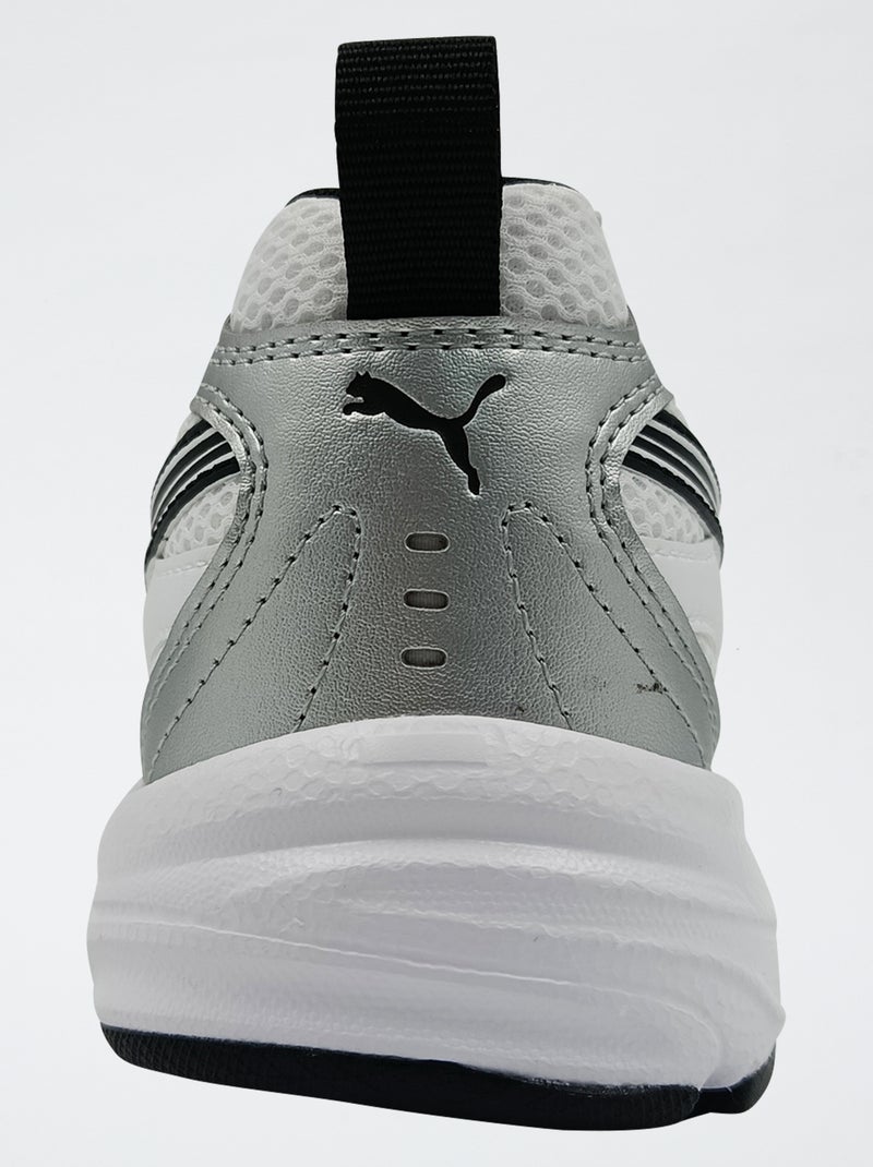 Baskets basses 'PUMA' à lacets Blanc - Kiabi