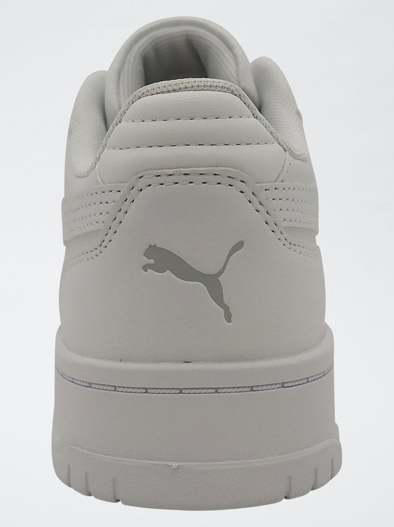 Baskets basses 'PUMA' à lacets Blanc - Kiabi