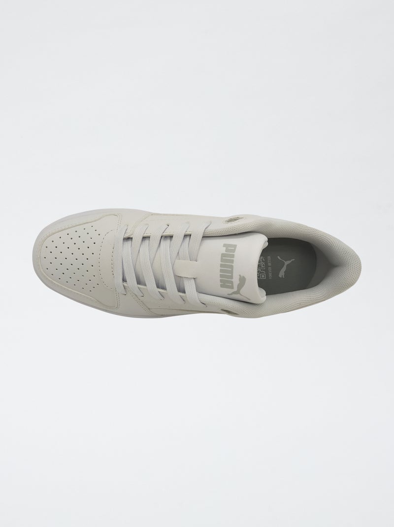 Baskets basses 'PUMA' à lacets Blanc - Kiabi
