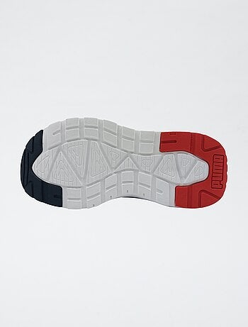 Baskets basses 'PUMA' à lacets et scratchs