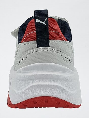 Baskets basses 'PUMA' à lacets et scratchs