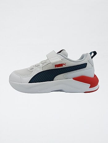 Baskets basses 'PUMA' à lacets et scratchs