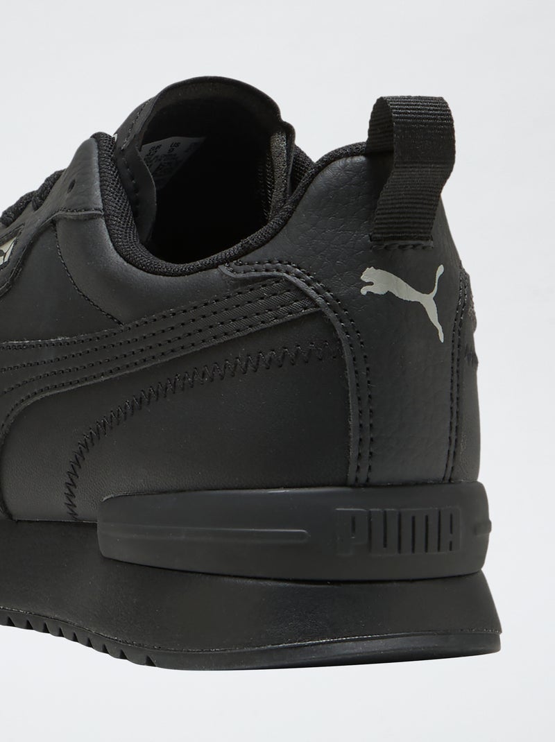 Baskets basses 'PUMA' à lacets Noir - Kiabi
