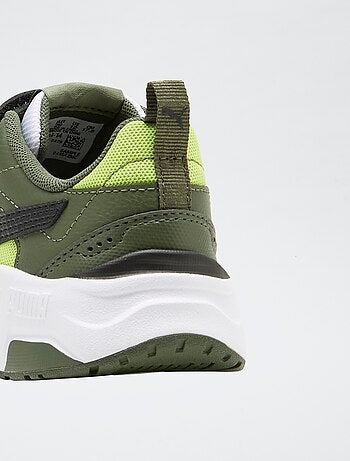 Baskets basses 'PUMA' à scratchs et lacets
