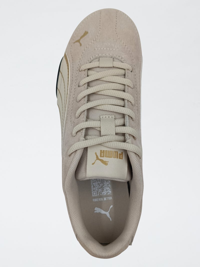 Baskets basses 'Puma' avec breloque étoile Beige - Kiabi
