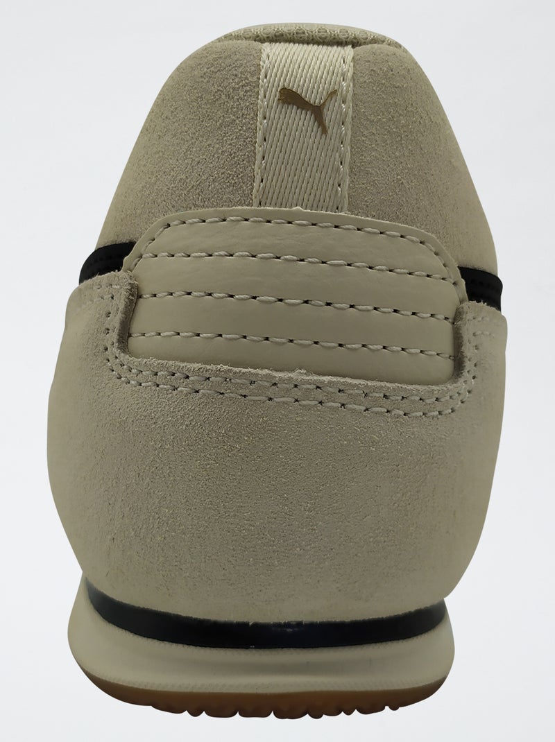 Baskets basses 'Puma' Beige - Kiabi