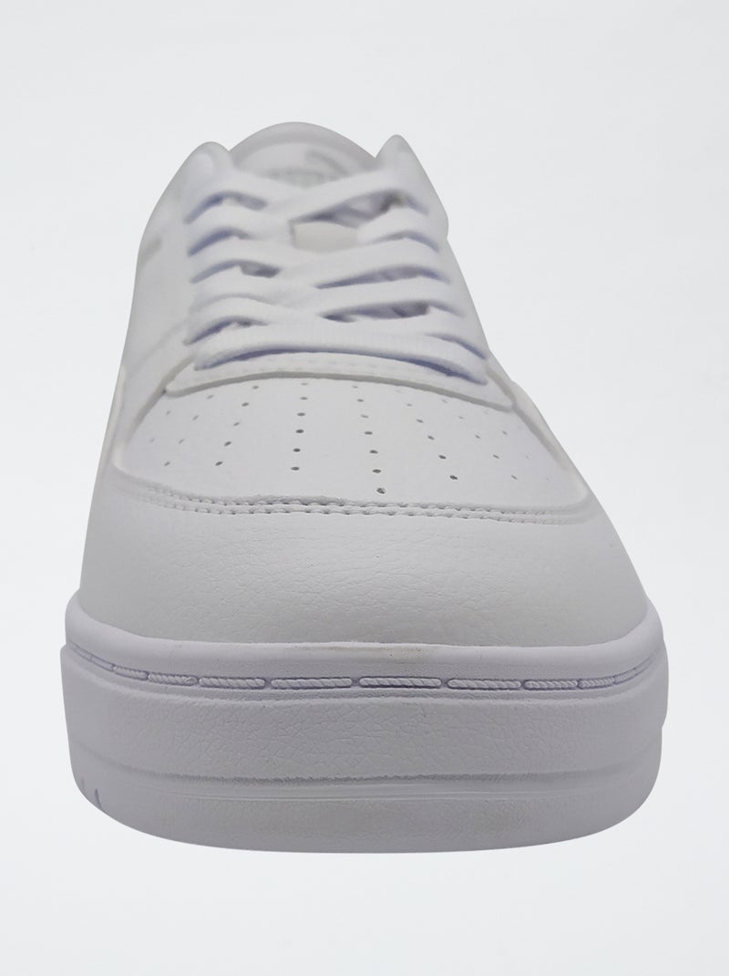 Baskets basses 'Puma' Blanc - Kiabi