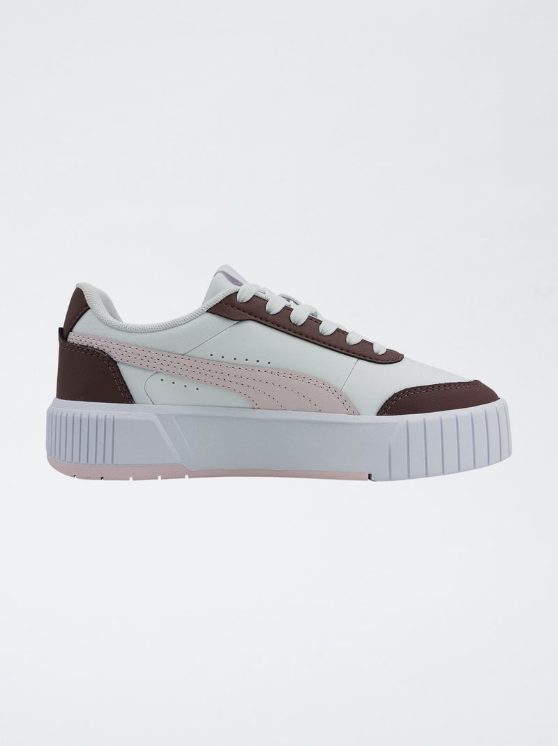 Baskets basses 'Puma' Marron - Kiabi