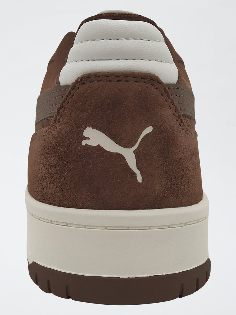 Baskets basses 'Puma' Marron - Kiabi