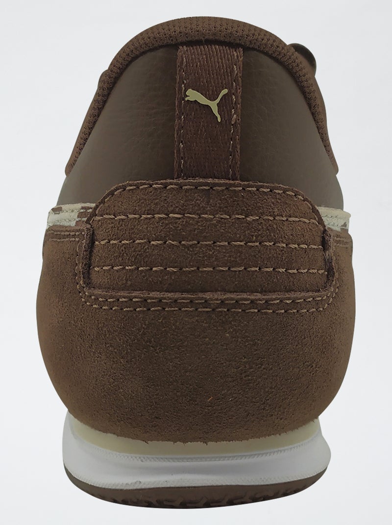 Baskets basses 'Puma' Marron - Kiabi