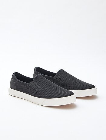 Baskets basses slip-on en mesh