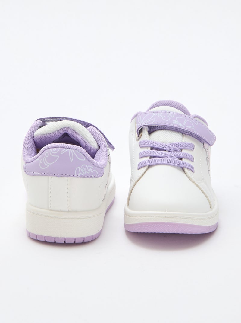 Baskets basses 'Stitch' Blanc - Kiabi