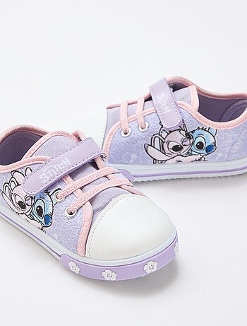 Baskets basses 'Stitch' en toile