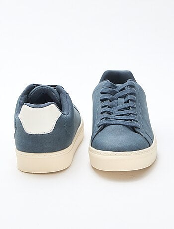 Baskets basses texturées
