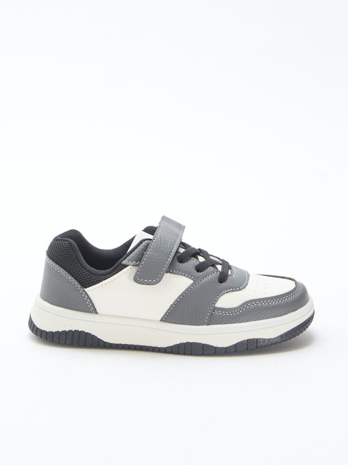 Baskets basses tricolores - Kiabi