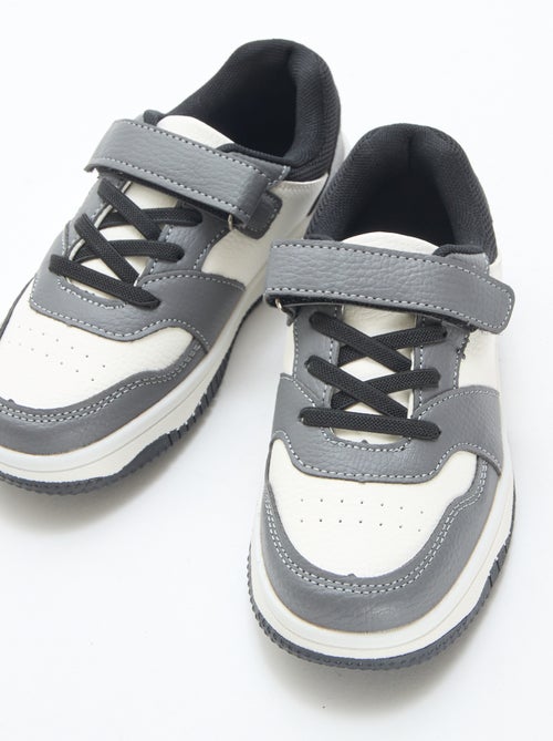 Baskets basses tricolores - Kiabi