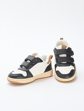 Baskets basses tricolores