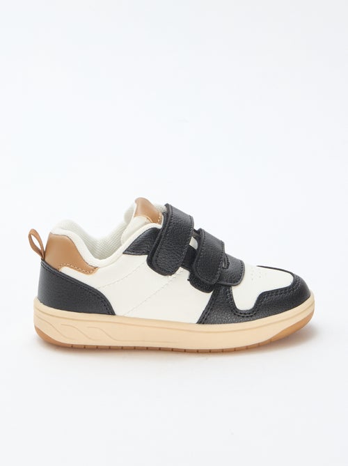 Baskets basses tricolores - Kiabi