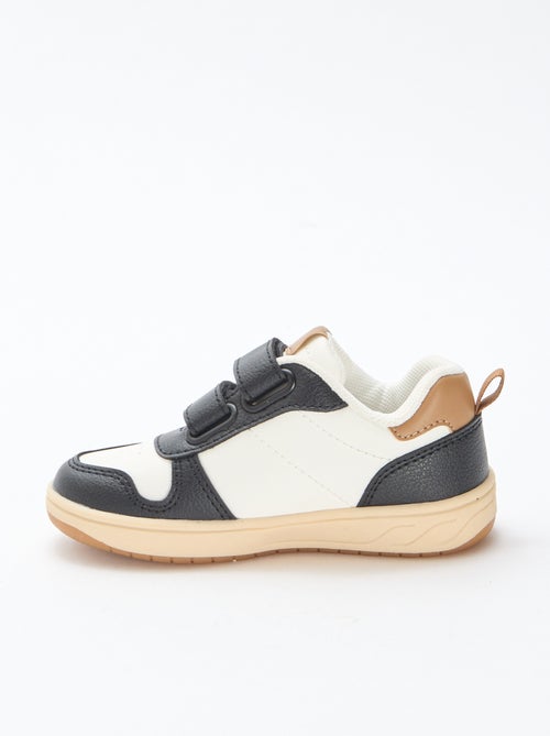 Baskets basses tricolores - Kiabi