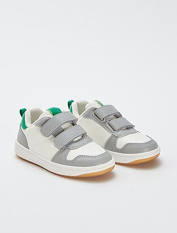 Baskets basses tricolores