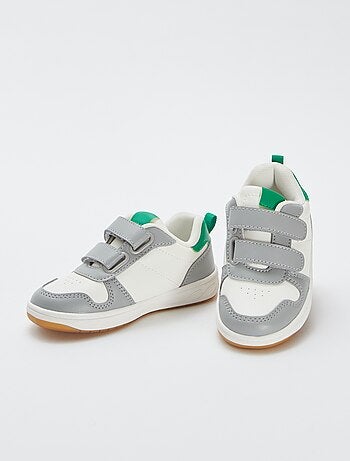 Baskets basses tricolores