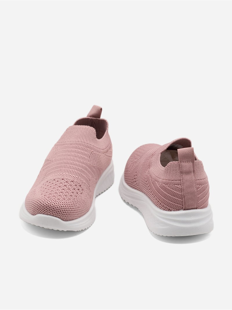 Baskets Bébé à enfiler Rose - Kiabi