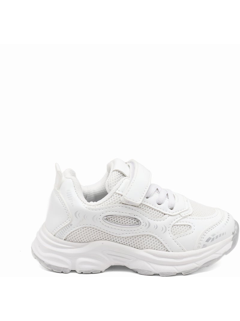 Baskets Bébé a lacets Blanc - Kiabi