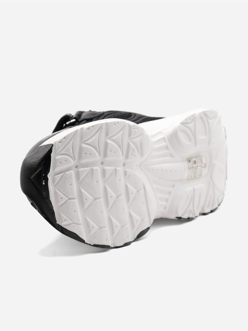 Baskets Bébé a lacets Noir - Kiabi