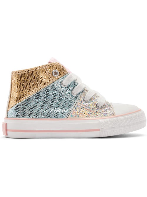 Baskets conguitos altas glitter - Kiabi Baskets conguitos altas glitter - Kiabi
