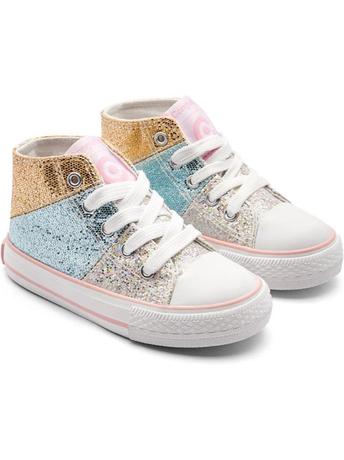 Baskets conguitos altas glitter - Kiabi Baskets conguitos altas glitter - Kiabi