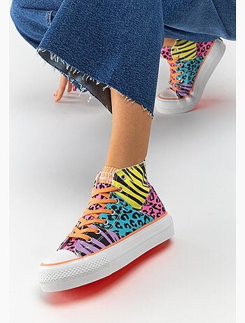 Baskets conguitos altas plataforma